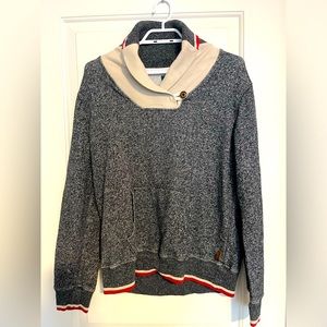 ROOTS Women’s Cabin Shawl Collar Sweatshirt , Sz M